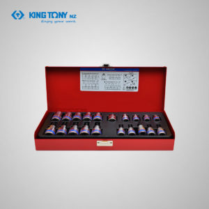SET DE CUBOS TORX, 20 PIEZAS