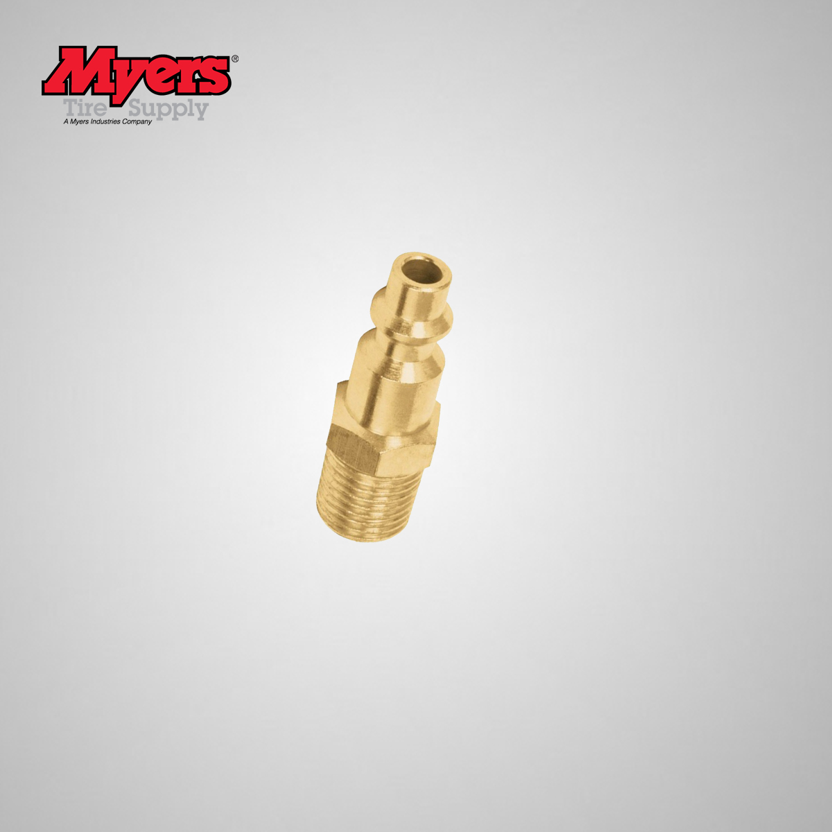Adaptador neumático macho de 1/4"