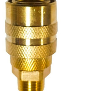 Acople neumático 1/4″ suelte rápido hembra para pared